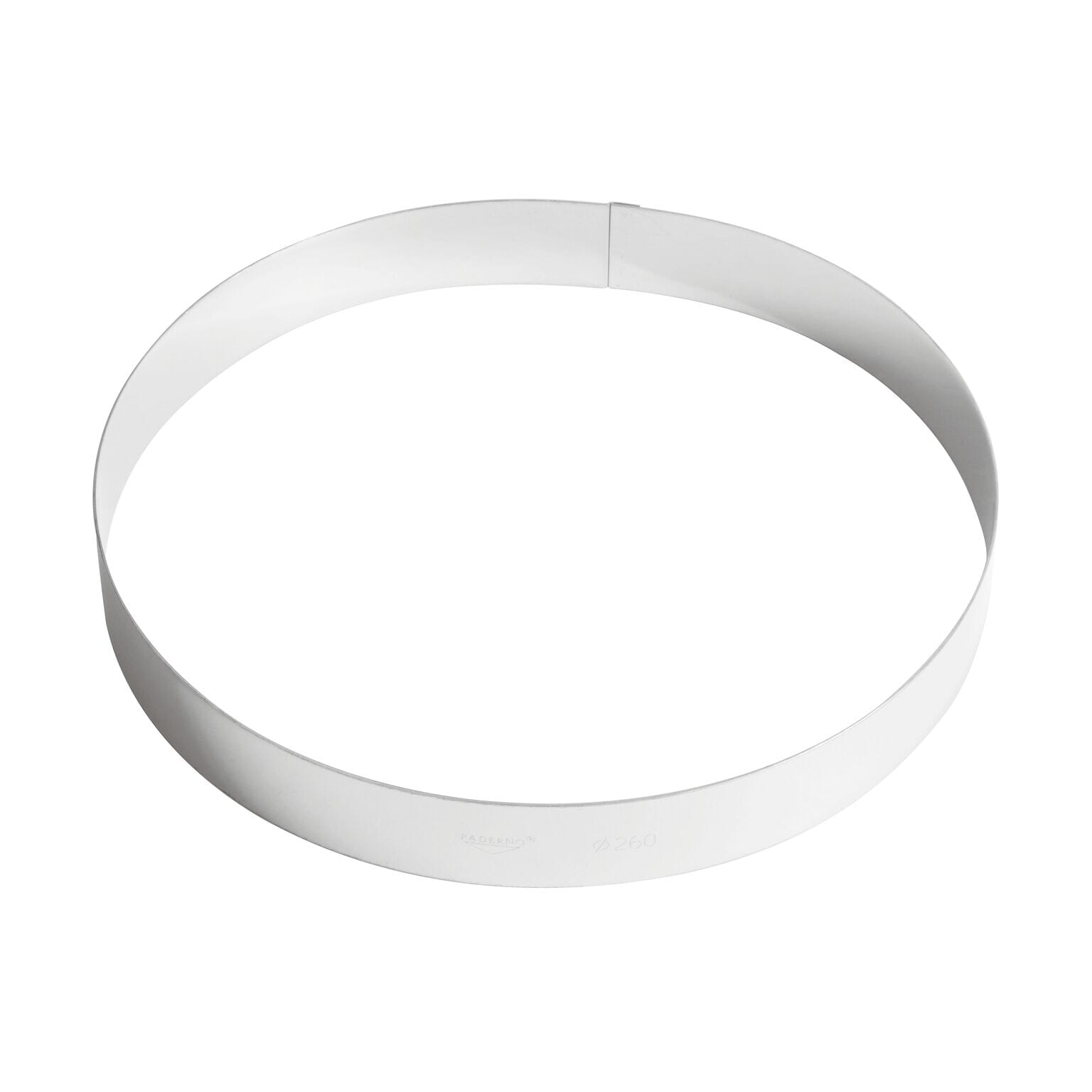 Anello Per Torte, Acciaio inox - 26,0 cm - h 3,5 cm