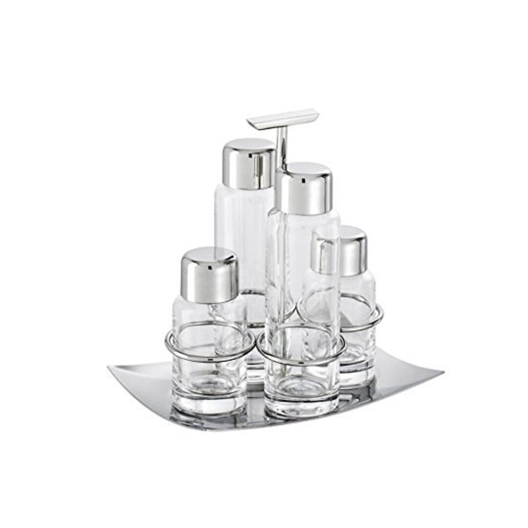 Ciotoline Linea Q Inox Argentato