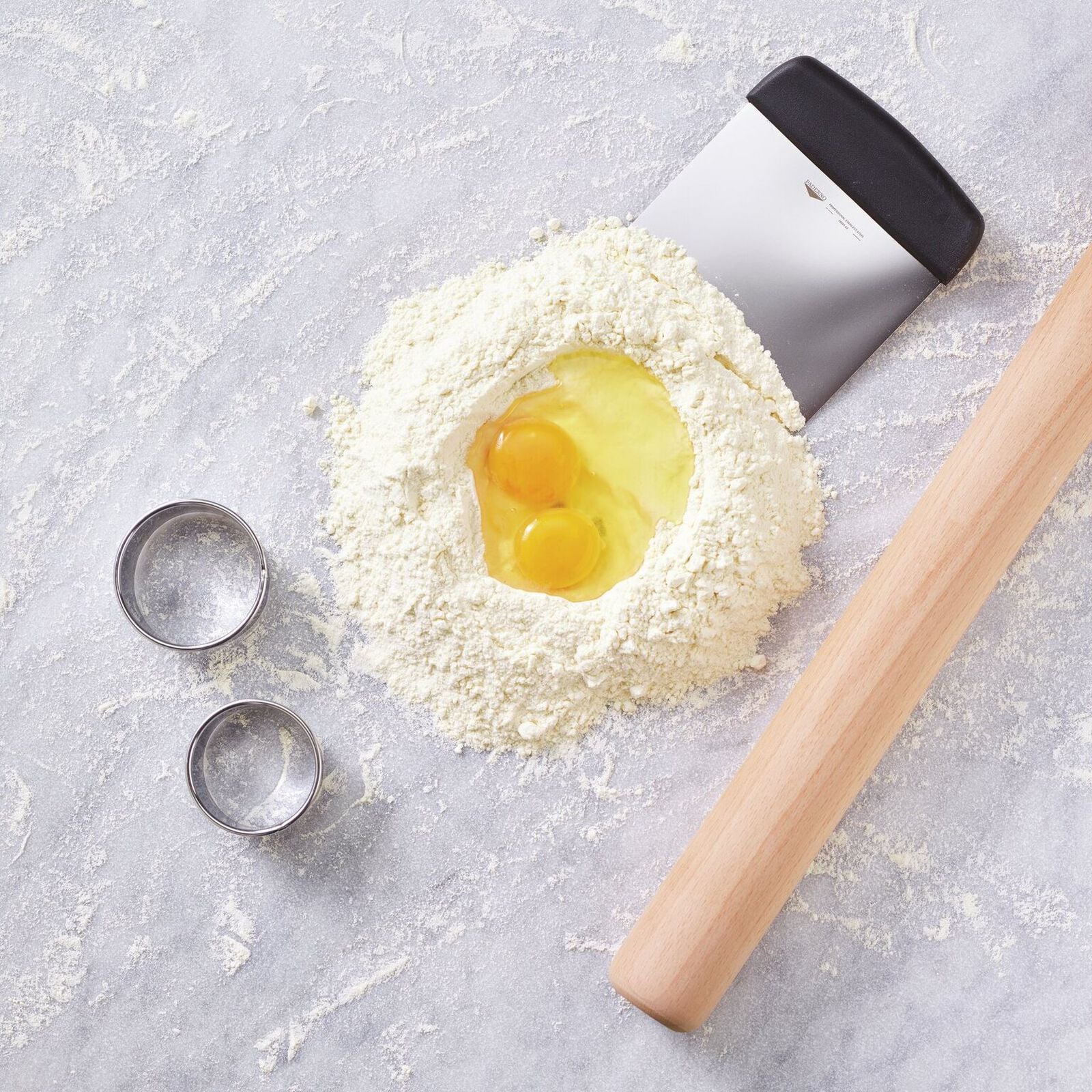 Raschia flessibile Acciaio inox, Polipropilene