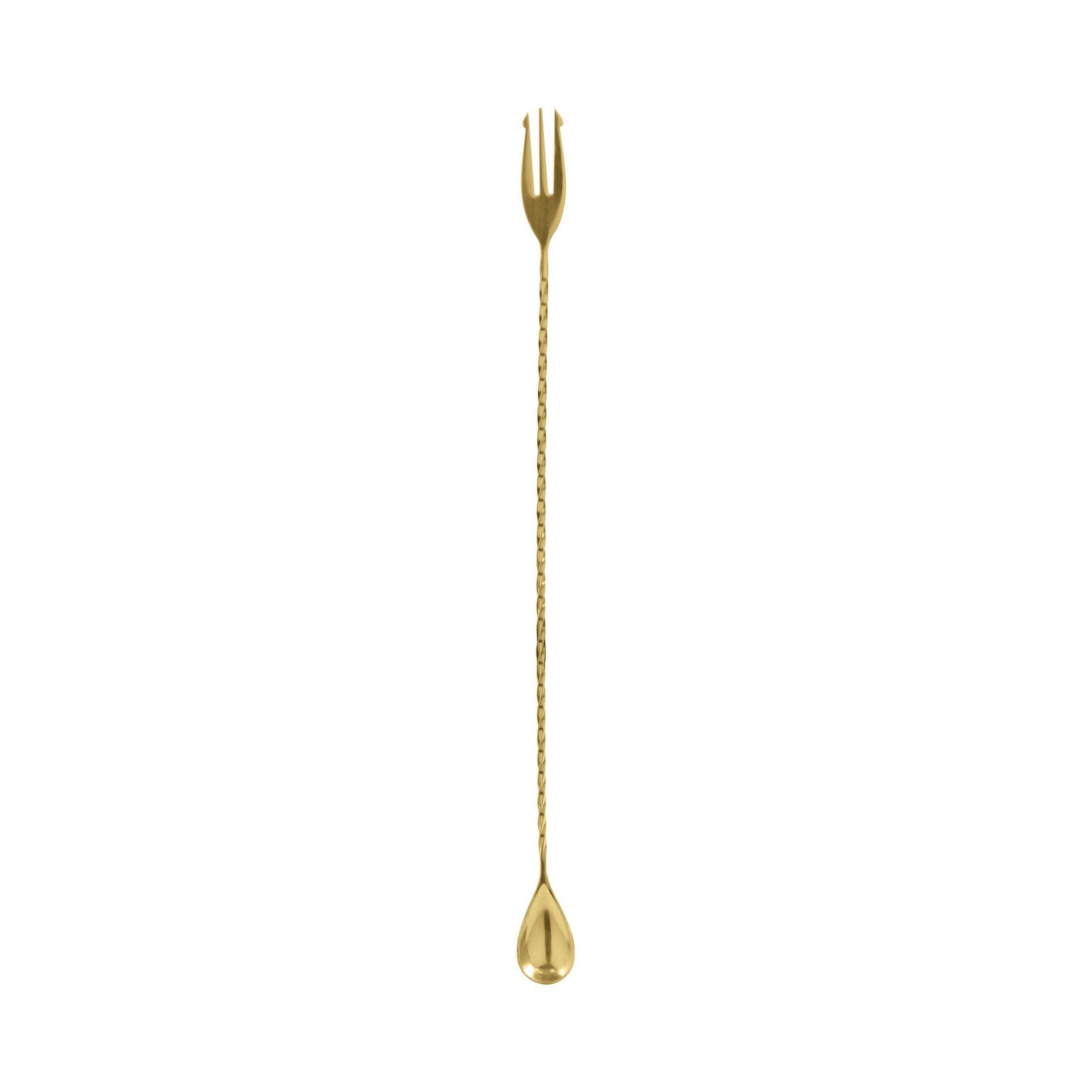 Cucchiaio/Forchetta Bar Cm 30 - Acciaio inox gold