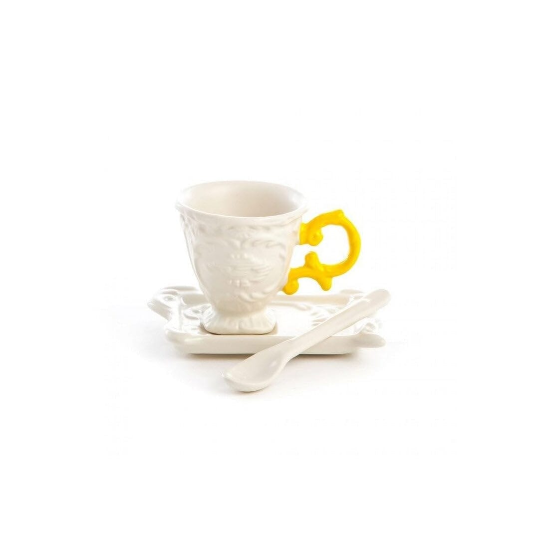 Da Caffe' I-Wares Porcellana Con Manico Giallo