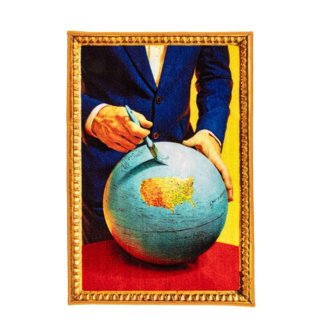 Seletti Tappeto Toiletpaper Home Globe 18194