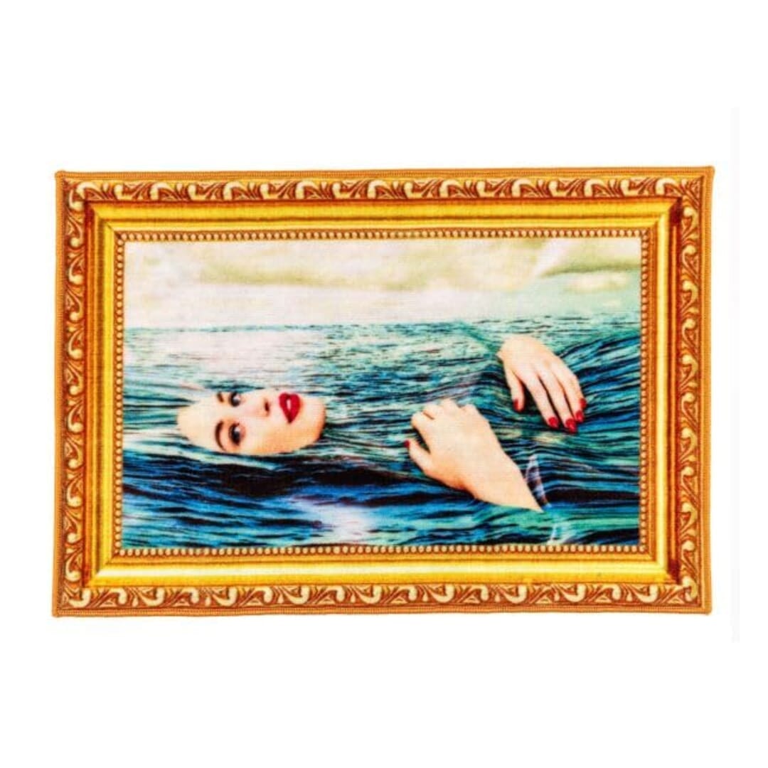 Seletti Tappeto Bagno Toiletpaper Home Sea Girl