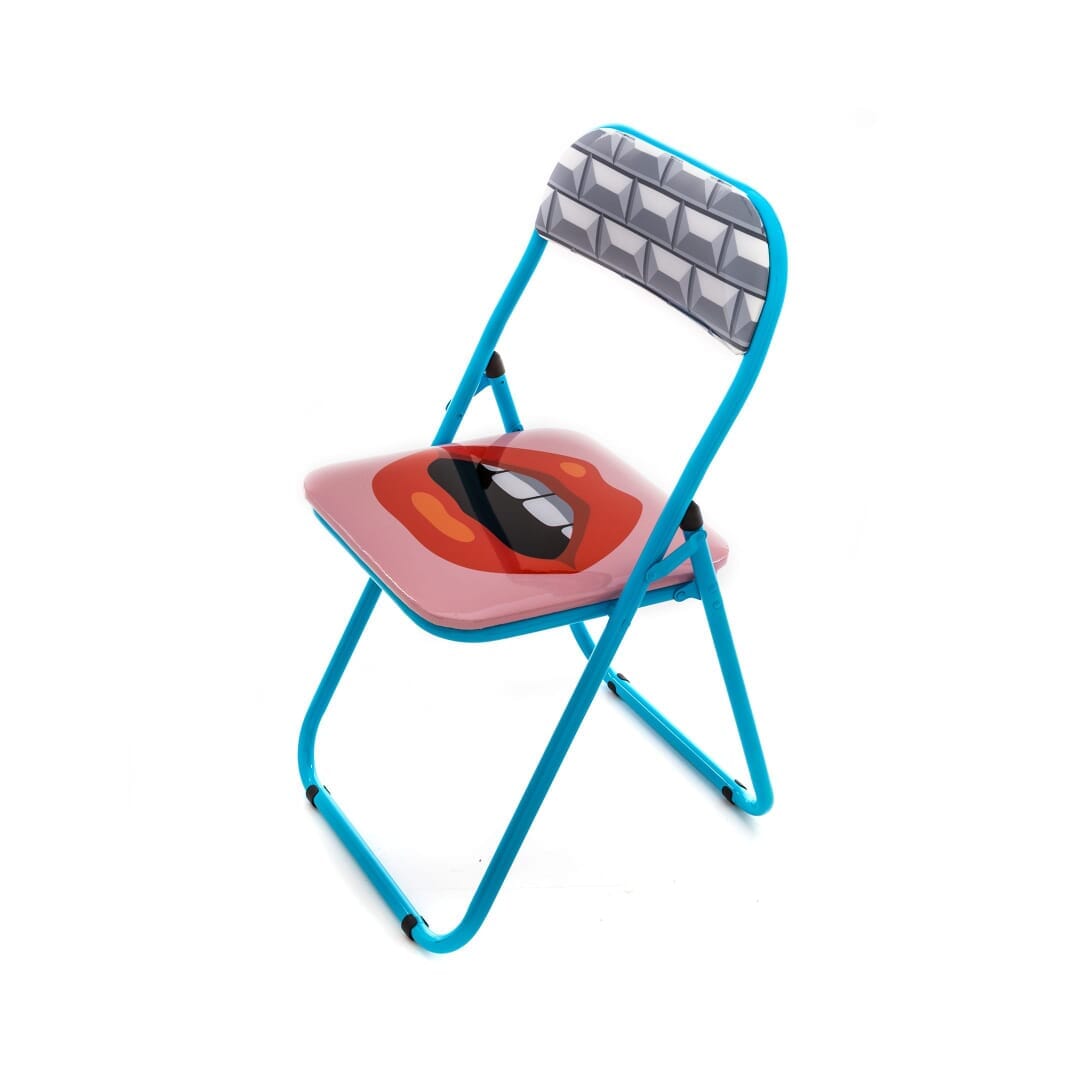 Job & Seletti Folding Chairs Mouth