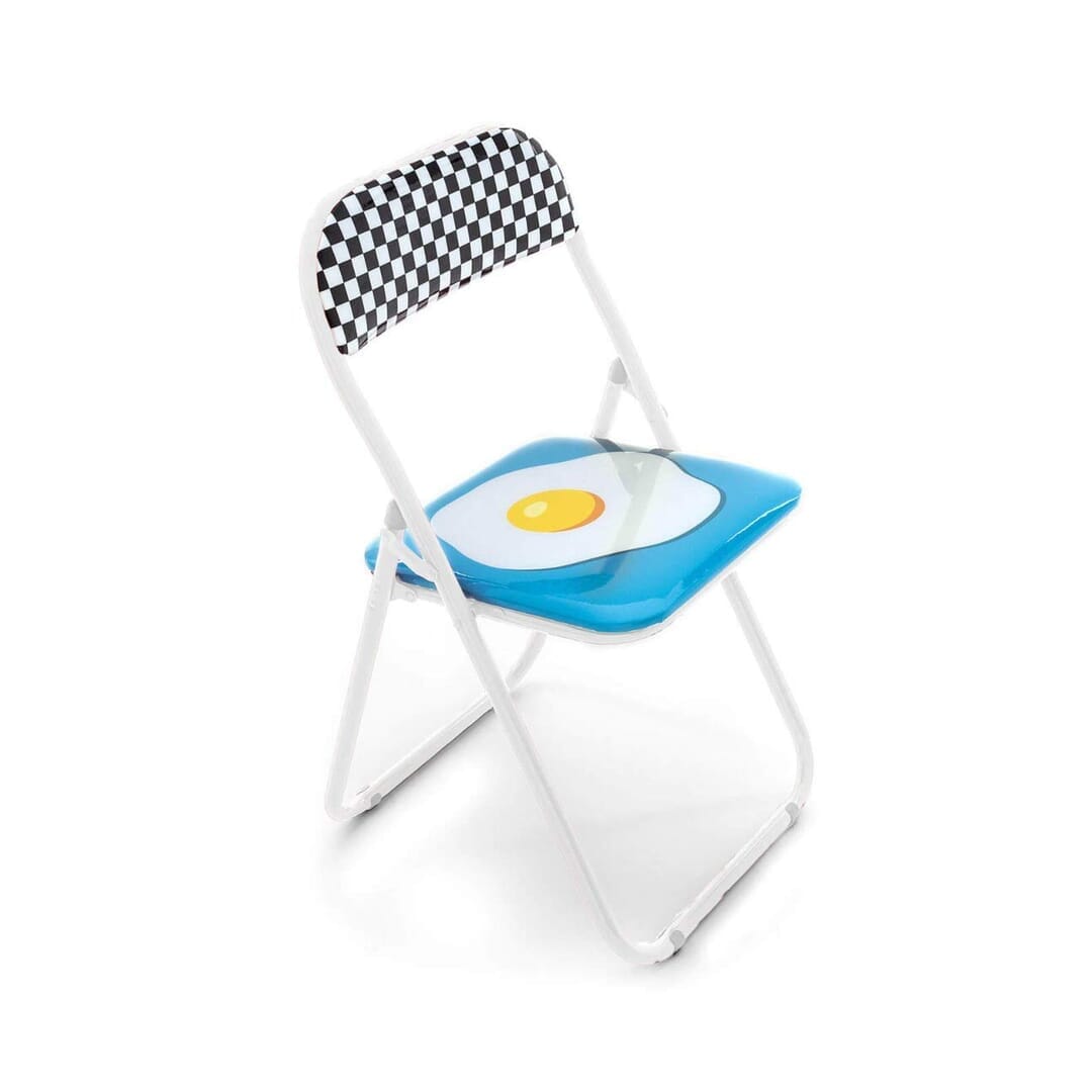 Job & Seletti Folding Chairs Egg