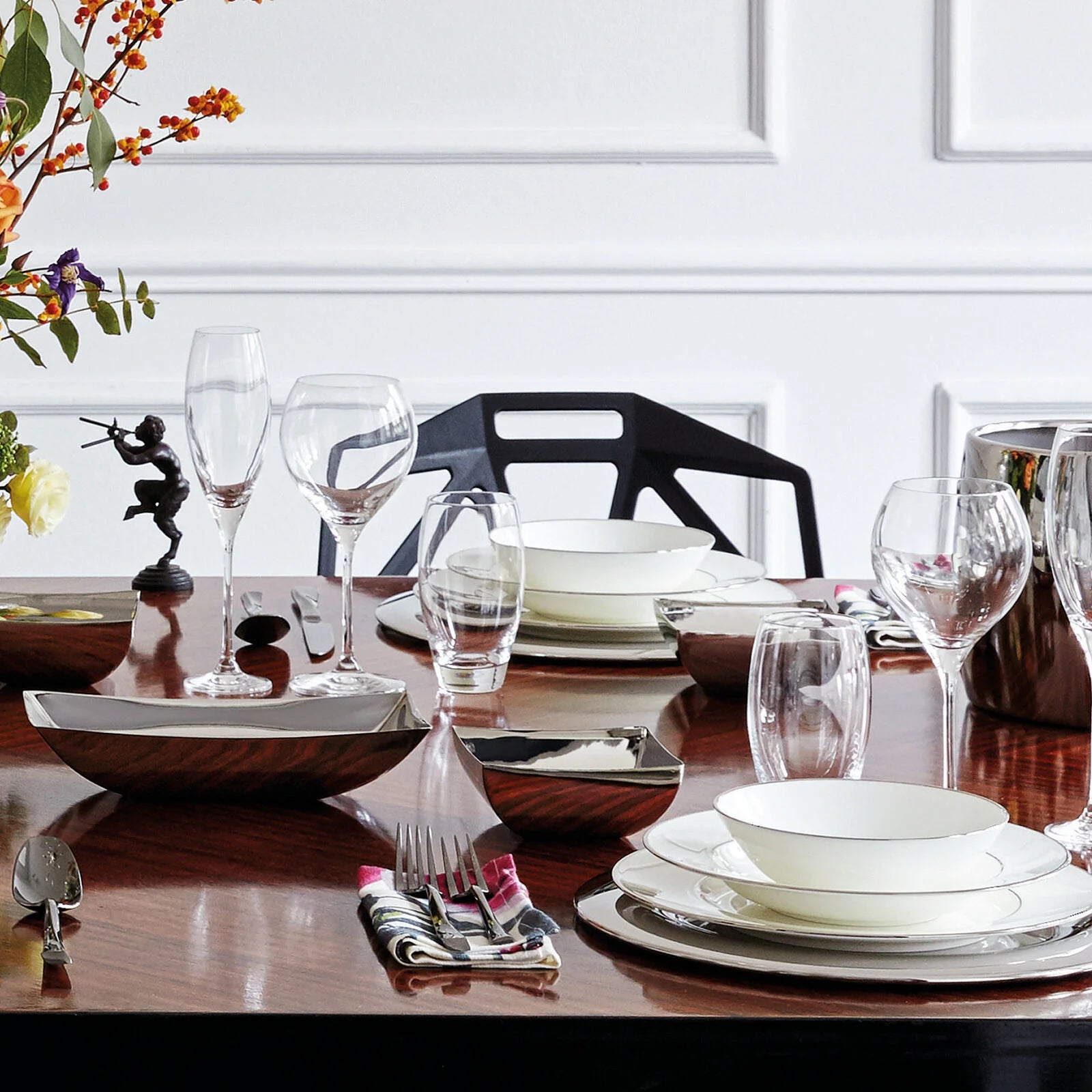 Cesto Pane - in acciaio inox - 30x12 cm