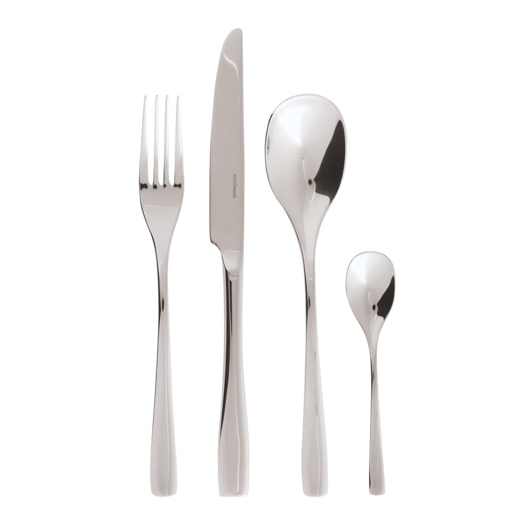 Sambonet Set Posate 24 Pezzi Collezione Sintesi Inox