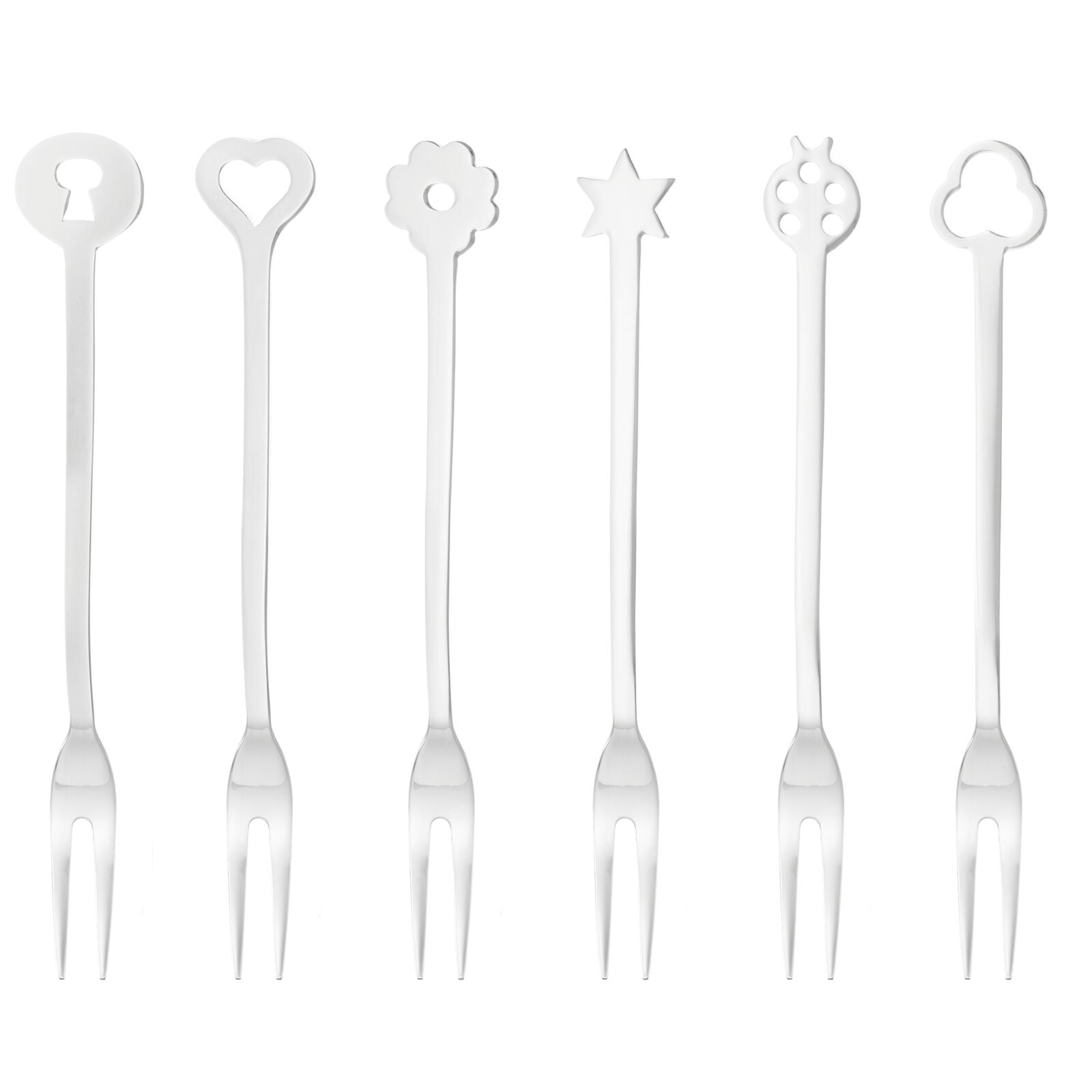 Sambonet 52550C52 Forchetta Da Dessert Set Di 6 Pezzi Acciaio Inossidabile
