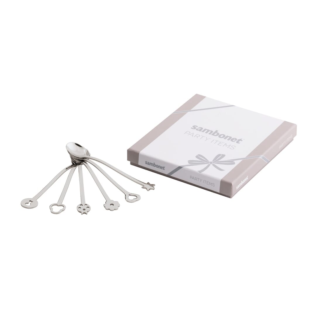 Sambonet 52550C51 Cucchiaio Dessert Set 6 Pezzi In Acciaio Inossidabile