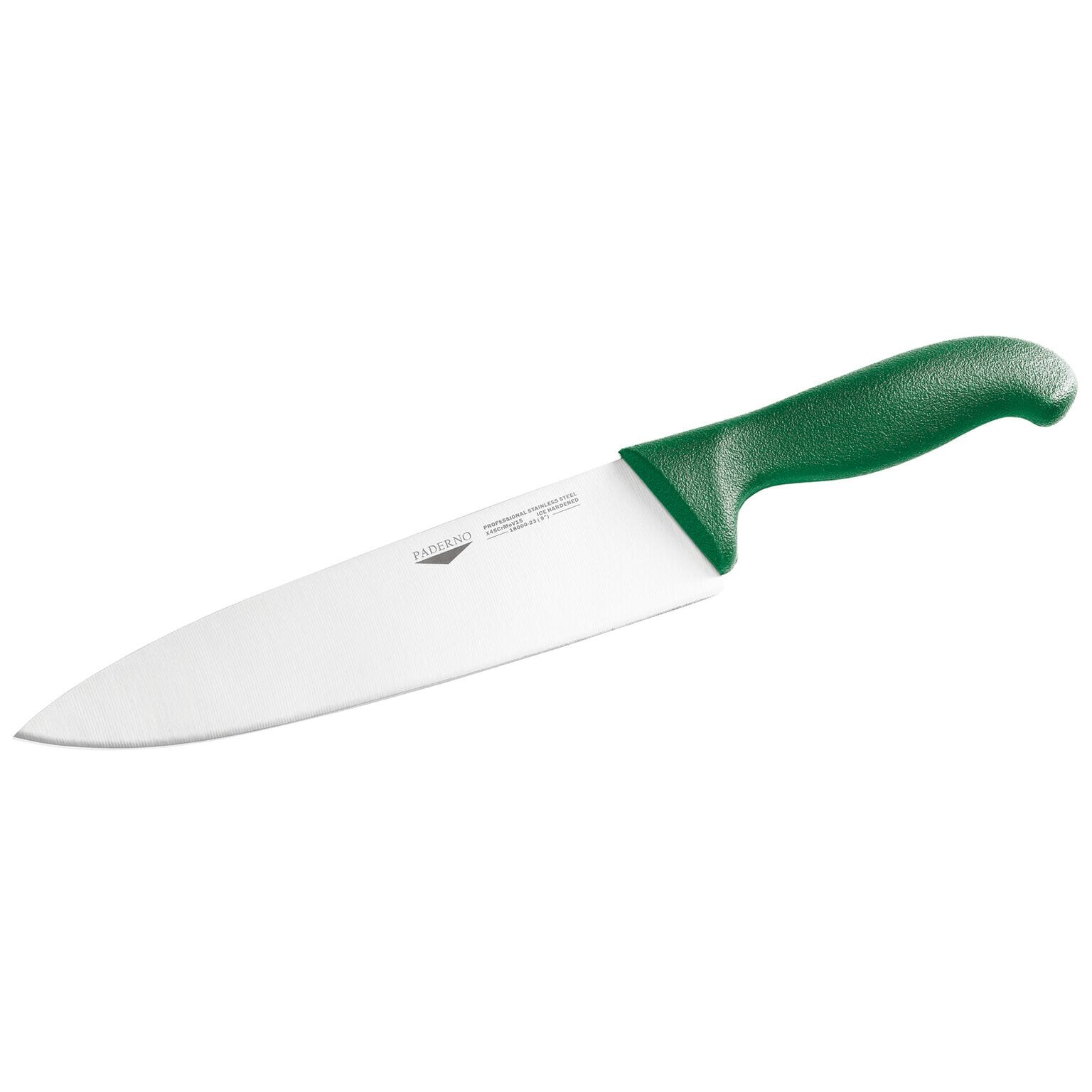 Sambonet Coltello Cucina Serie Tranciata Manico Verde