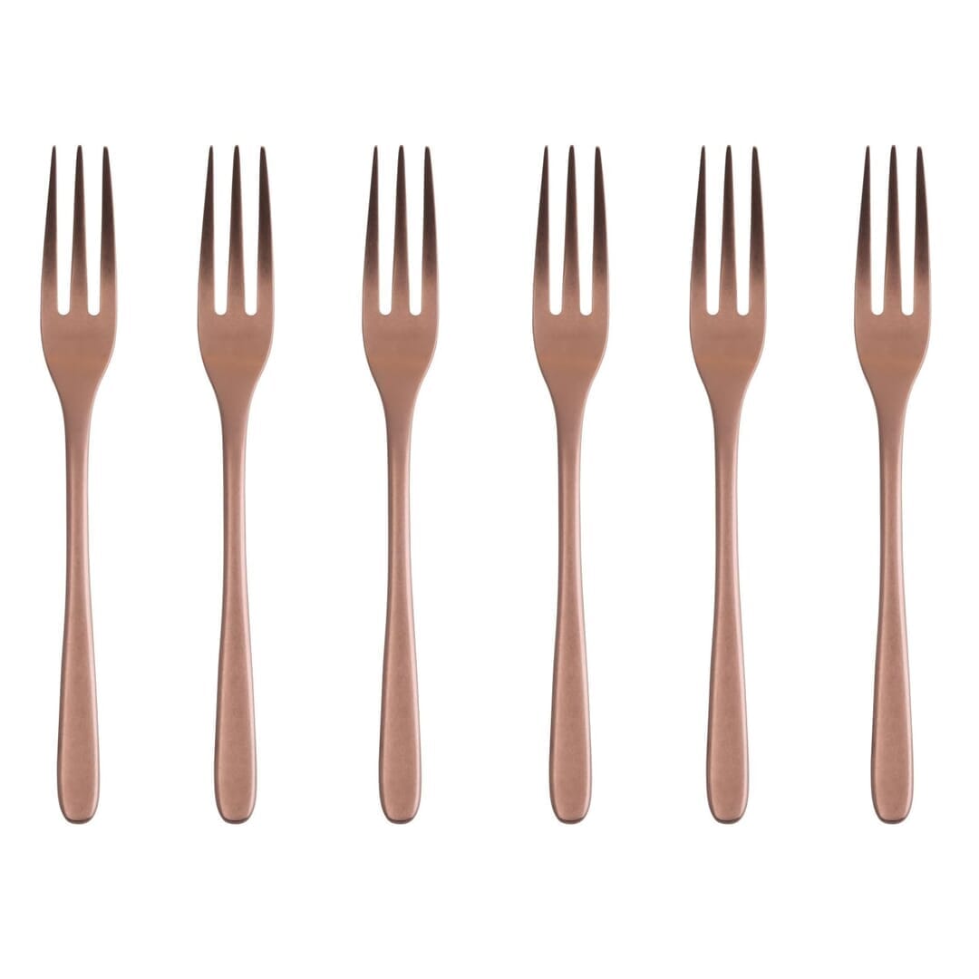 Sambonet Forchette Dolce Taste Vintage Pvd Copper Set Regalo