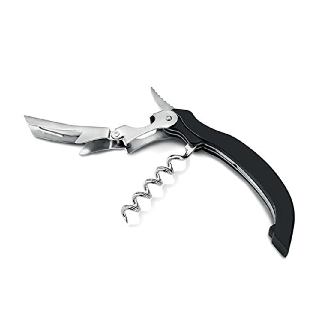 Ghidini Cipriano Levatappi Cameriere C/Apertura Automatica Nero