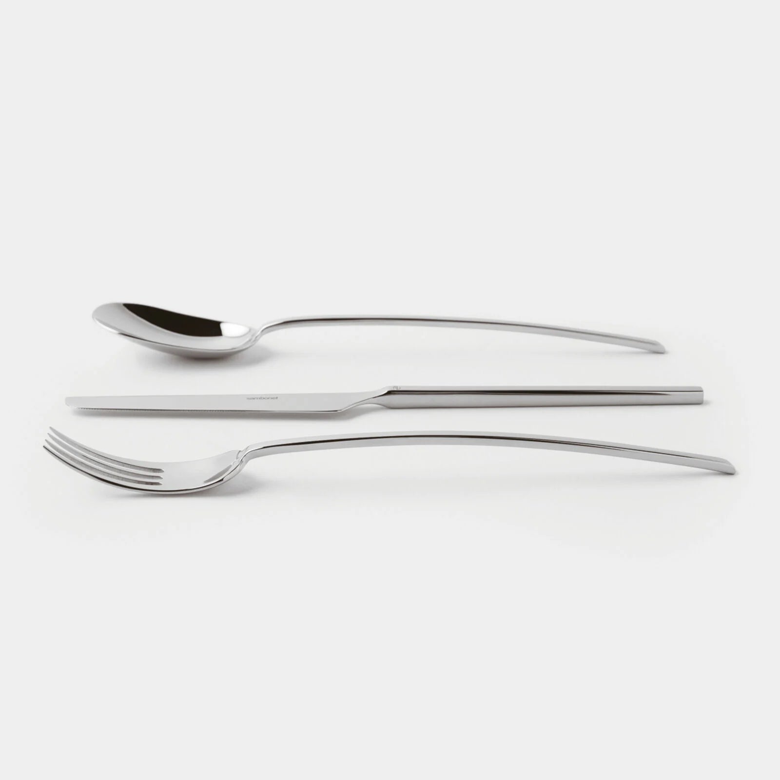 100 - Servizio tavola 36 posate - in acciaio inox