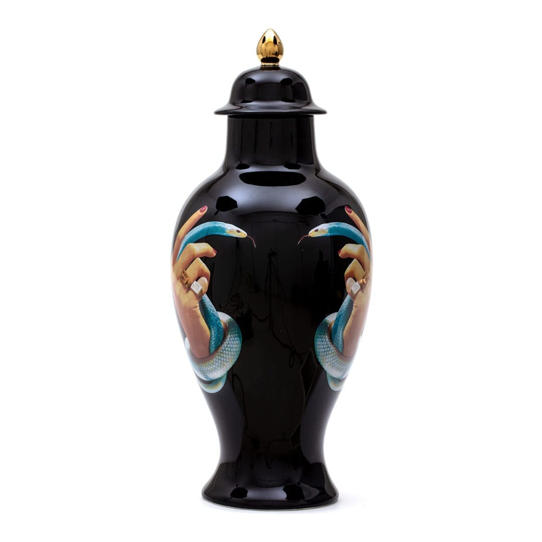 Seletti Vaso Mani Con Serpenti Toiletpaper