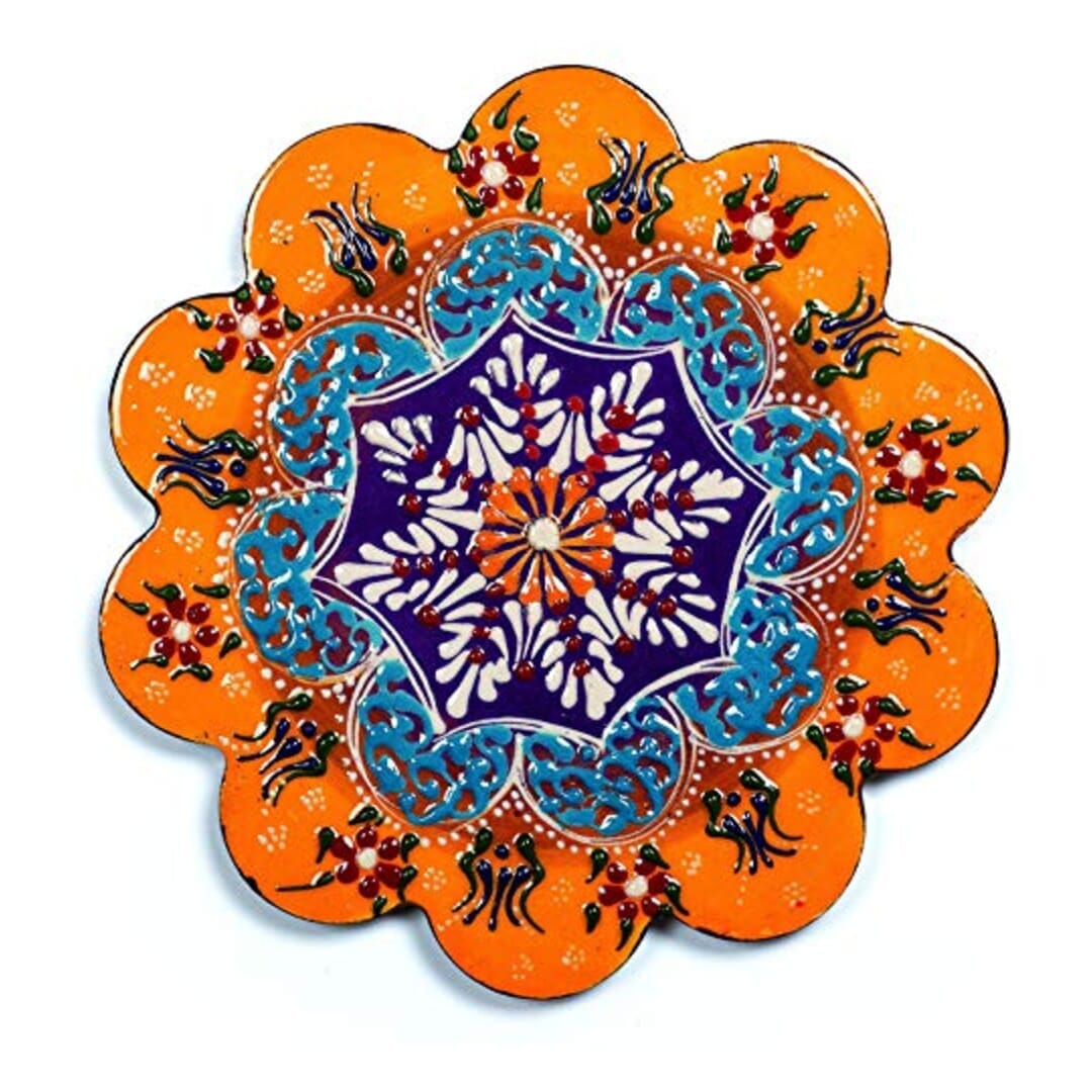 Sottopentola Ceramica Arancio Modello