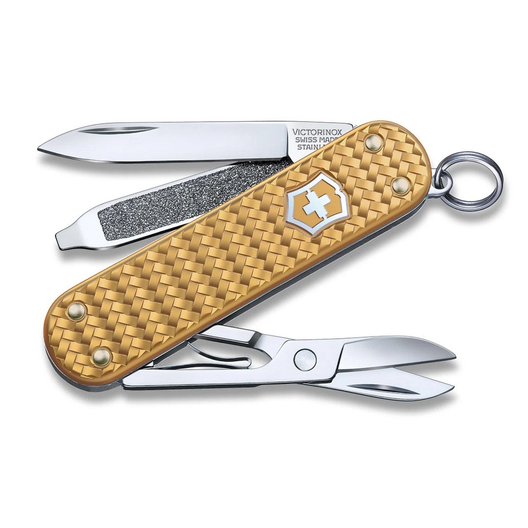 Victorinox Multiuso Classic SD Precious Alox, Brass Gold