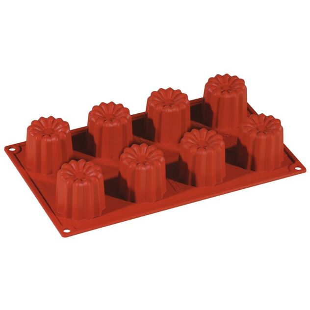 Stampo multiplo cannelle Silicone - 30,0 cm x 17,5 cm