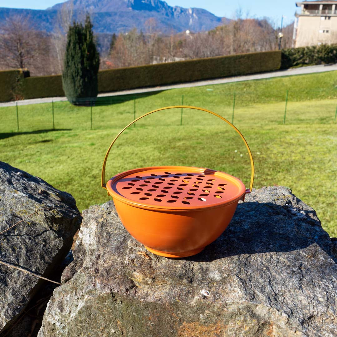 Wd Lifestyle Portazampirone da tavolo e da terra con asta modulabile Arancio - W