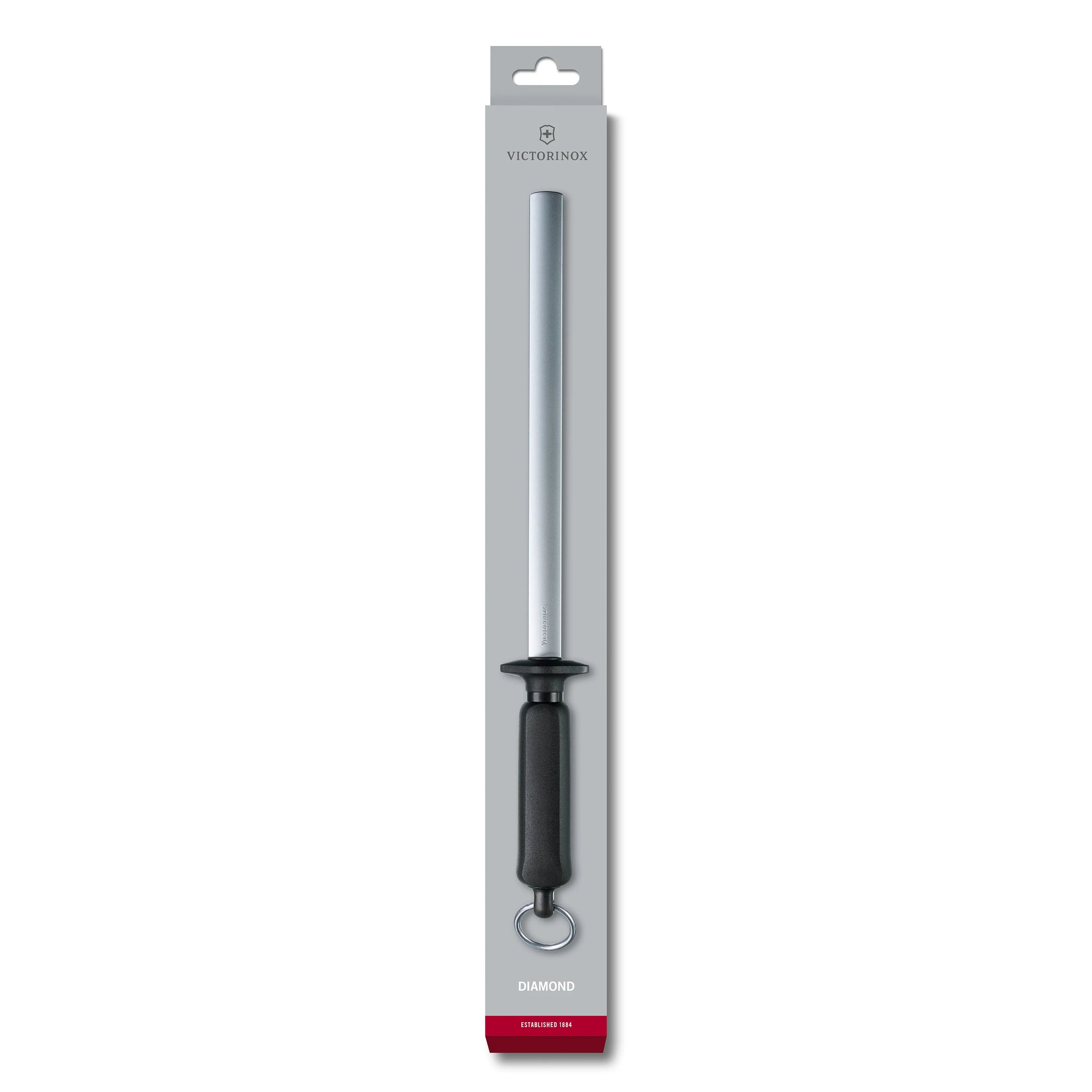 Acciaino 26cm ovale nero