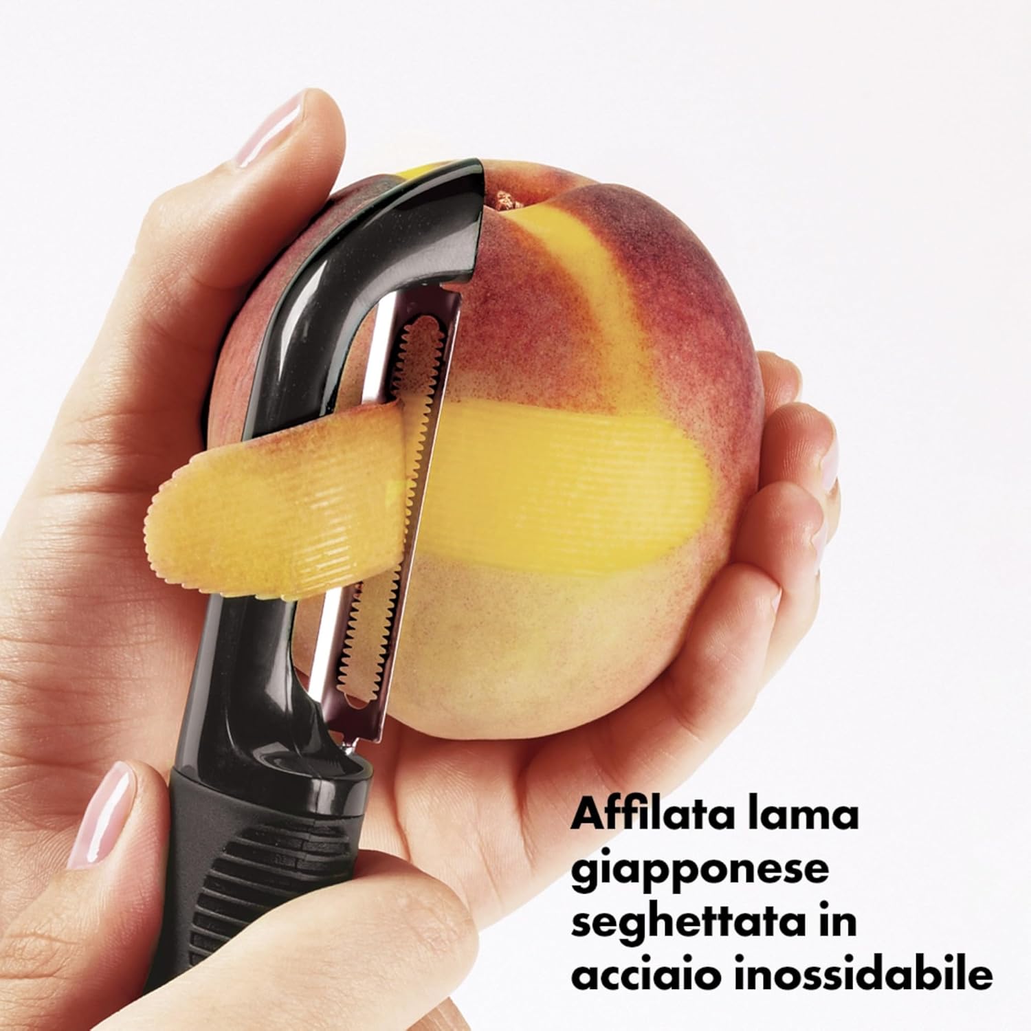 Pela frutta e verdura dentellato