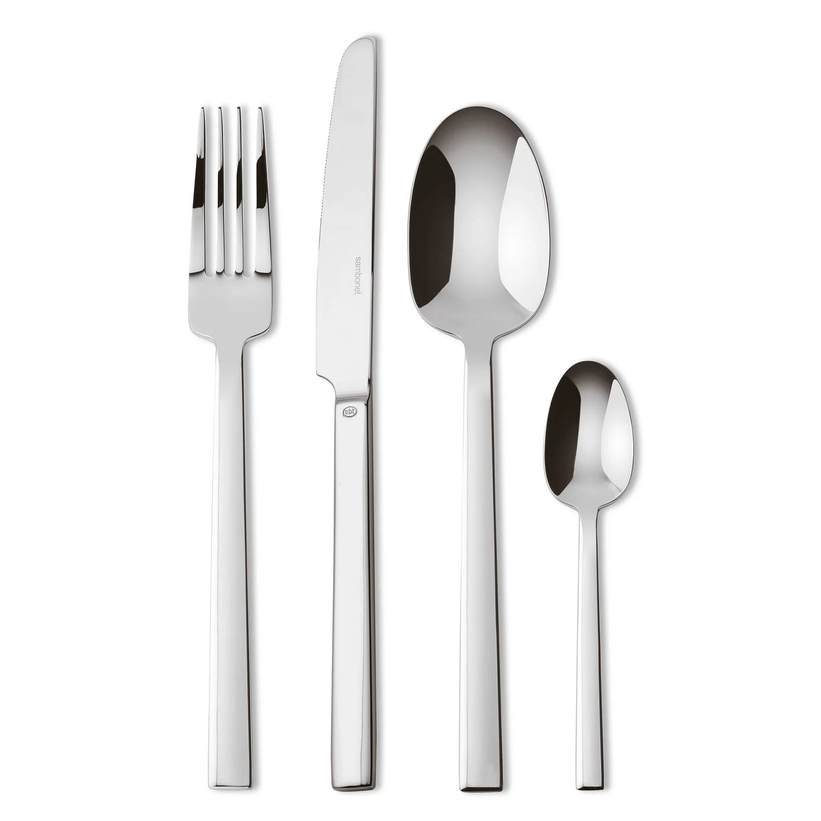 Neutra - servizio tavola 24 posate - in acciaio inox