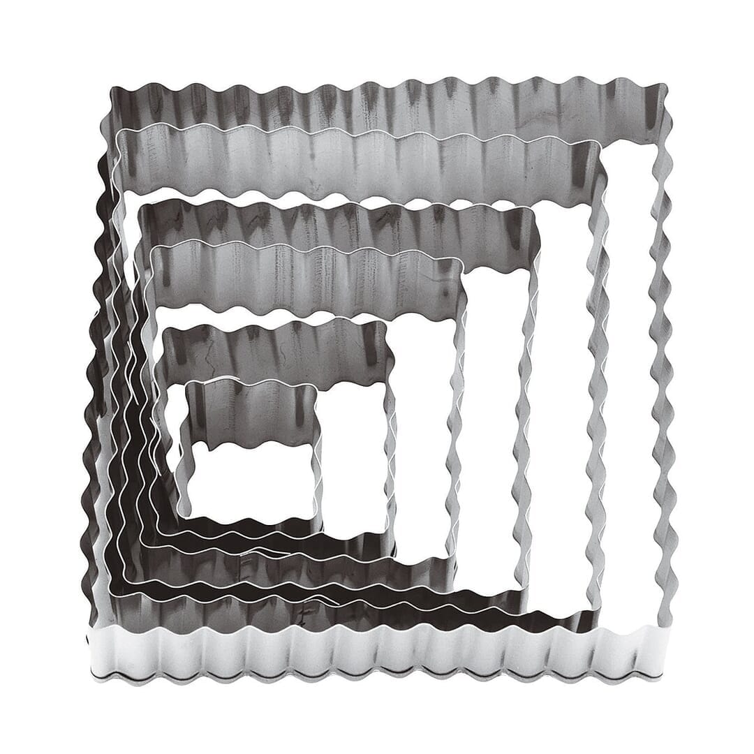 Paderno Tagliapasta Quadro Festonato Acciaio Inox