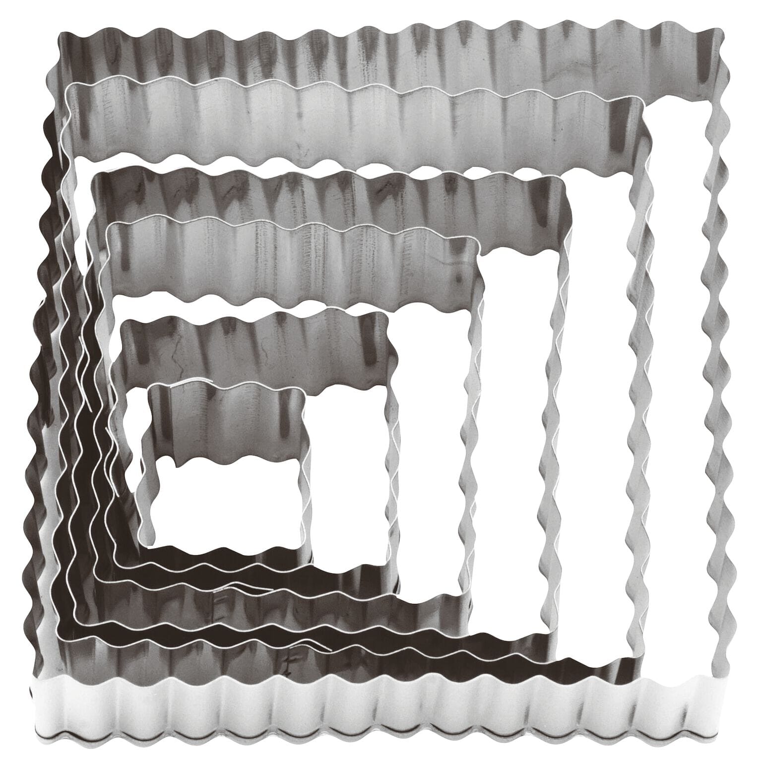 Paderno Tagliapasta Quadro Festonato Acciaio Inox