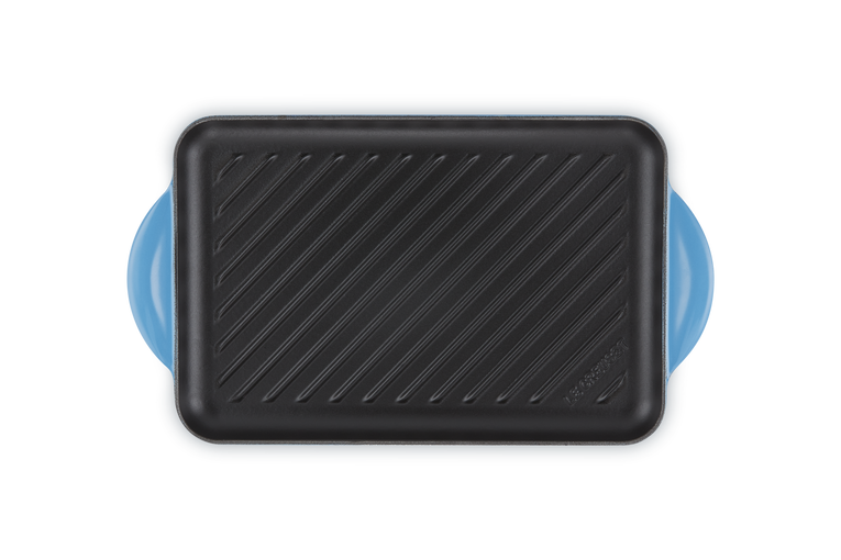 Grill rettangolare Trad. 32x22cm Azure Blu