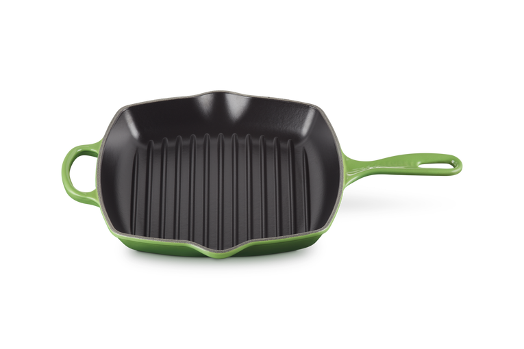 Bistecchiera Skillet quadrata - in ghisa vetrificata / 26 cm