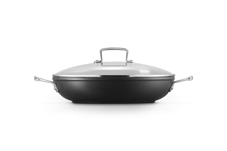 Tegame Basso con manici e coperchio 30cm