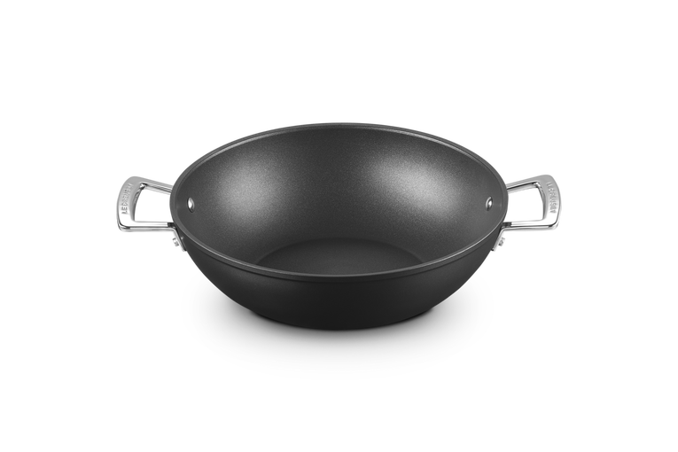 Padella Wok in alluminio antiaderente - 28 cm, 3.9 L