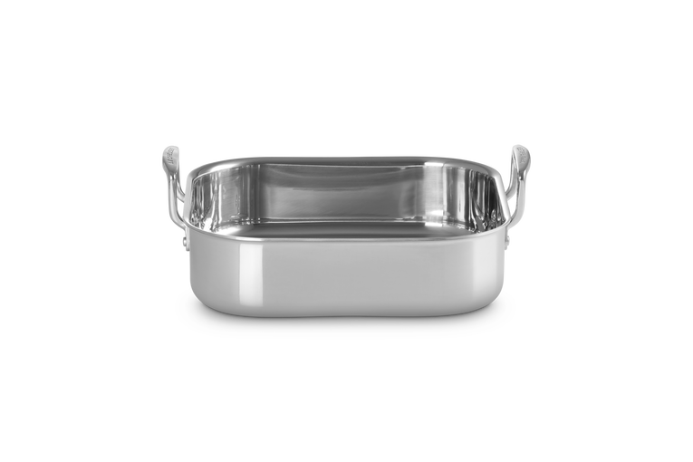 Arrostiera quadrata in acciaio inox - 26 cm, 4.4L