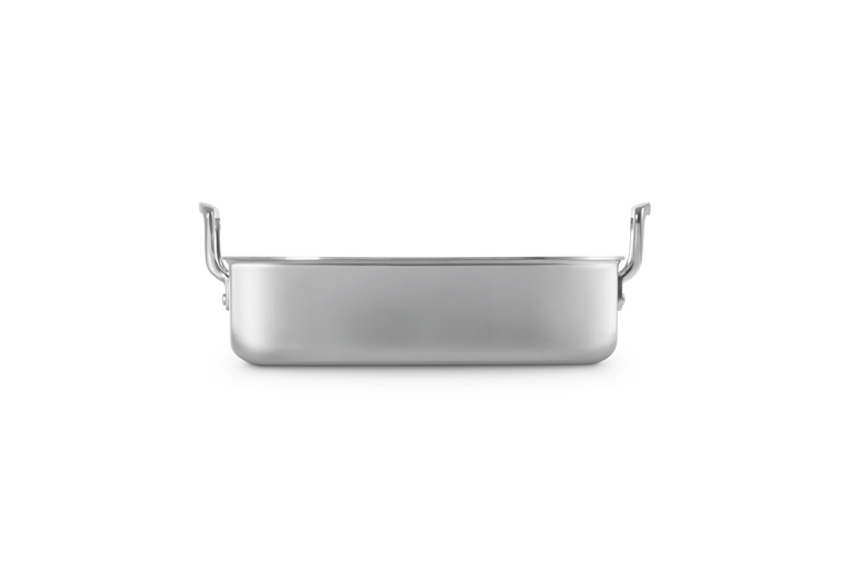Arrostiera quadrata in acciaio inox - 26 cm, 4.4L