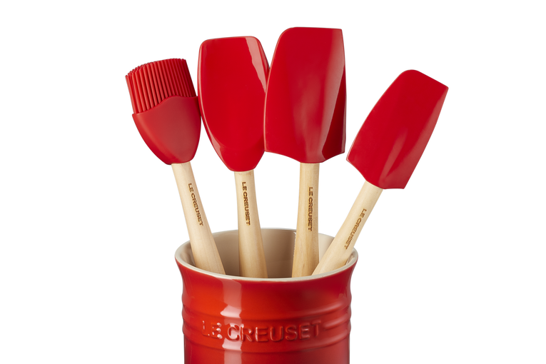 Set 5 pz. Contenitore spatole + 4 spatole Craft