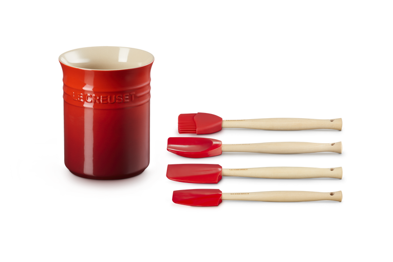 Set 5 pz. Contenitore spatole + 4 spatole Craft
