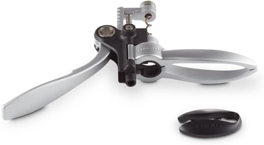 Lever LM-250 Metallo con Taglia Capsule Professionale - Stappatura di Bottiglie