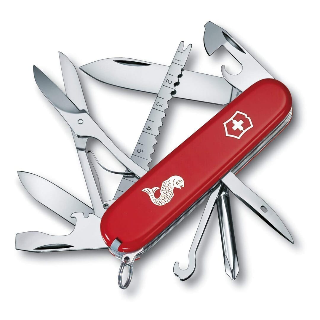 Victorinox Coltellino Svizzero Fisherman Originale Multiuso 18 Funzioni