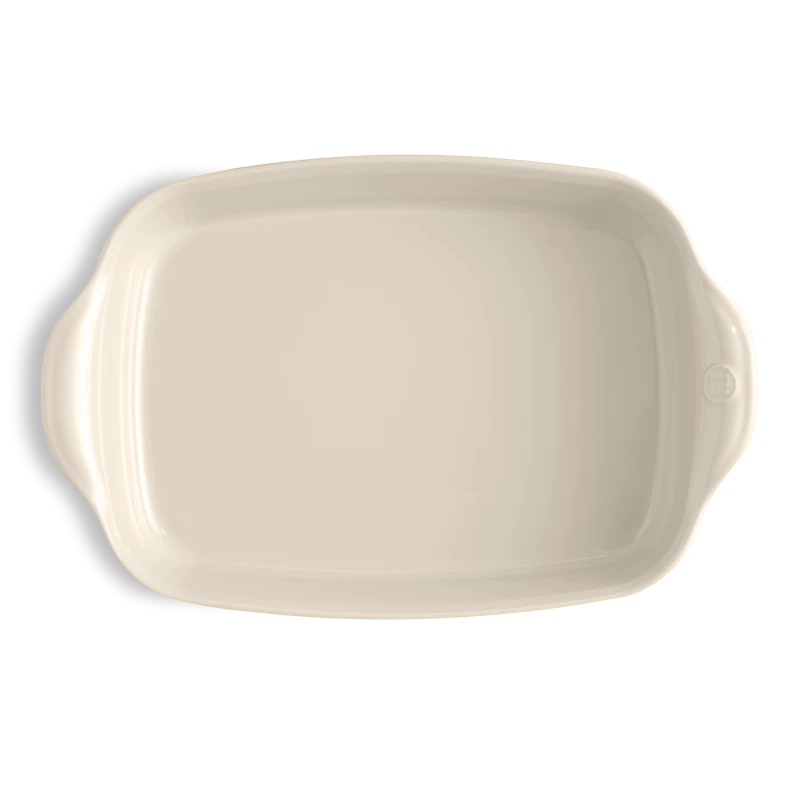 Grande pirofila rettangolare - colore argilla - 42,5 cm -