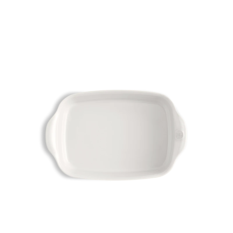 Piccola pirofila rettangolare - 30 cm - color farina
