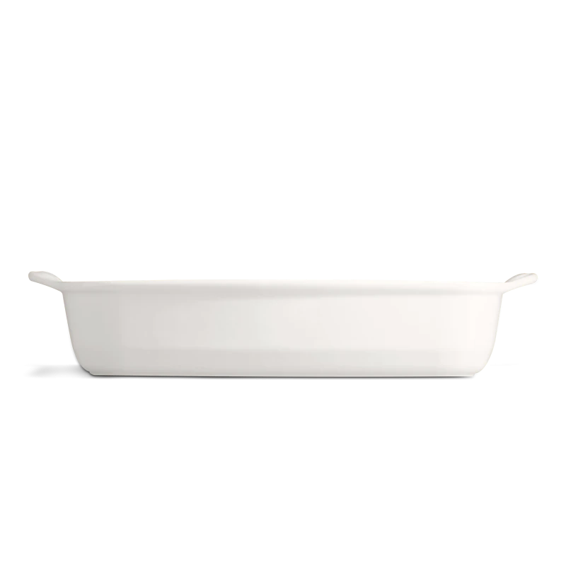 Grande Pirofila Rettangolare - 42,5 cm - color farina