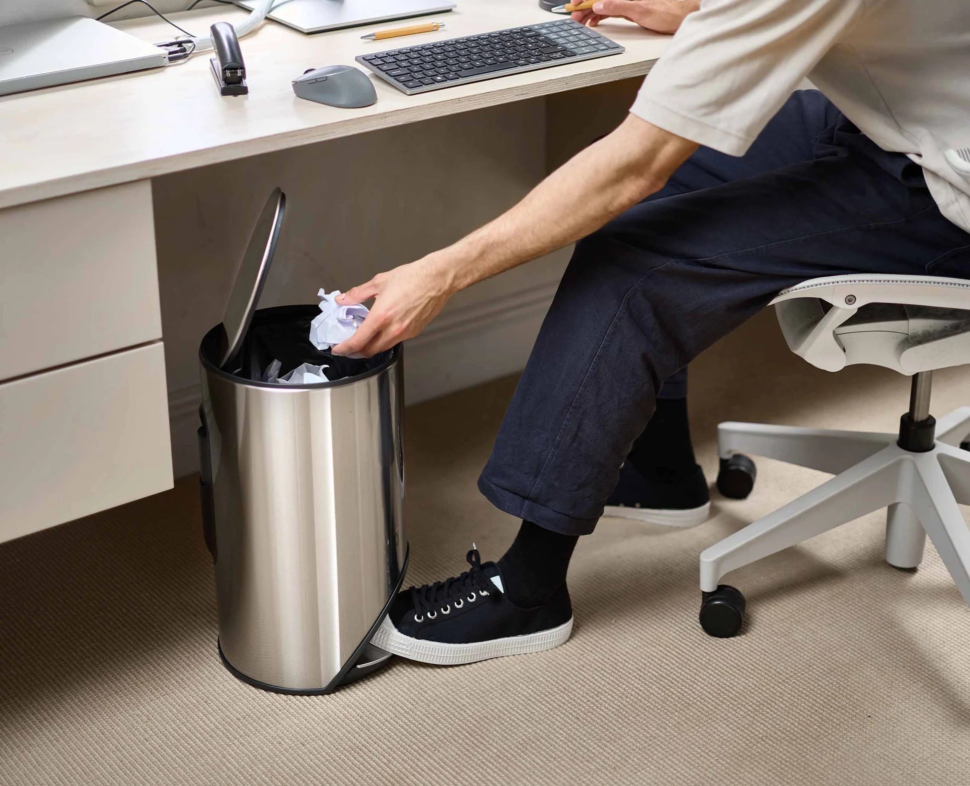 Arc 10L Bin - Stainless Steel