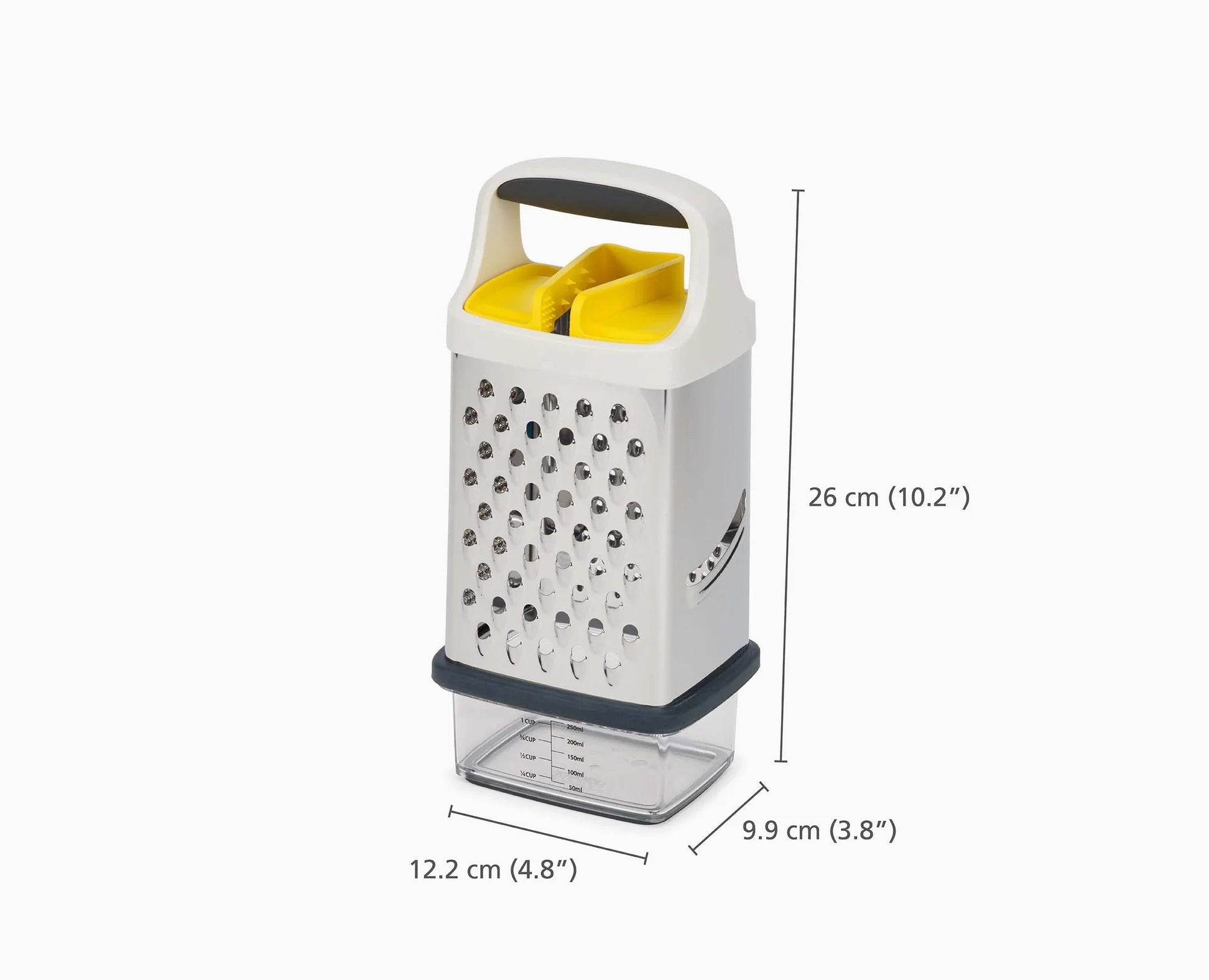 Multi-Grip Box Grater (Yellow)