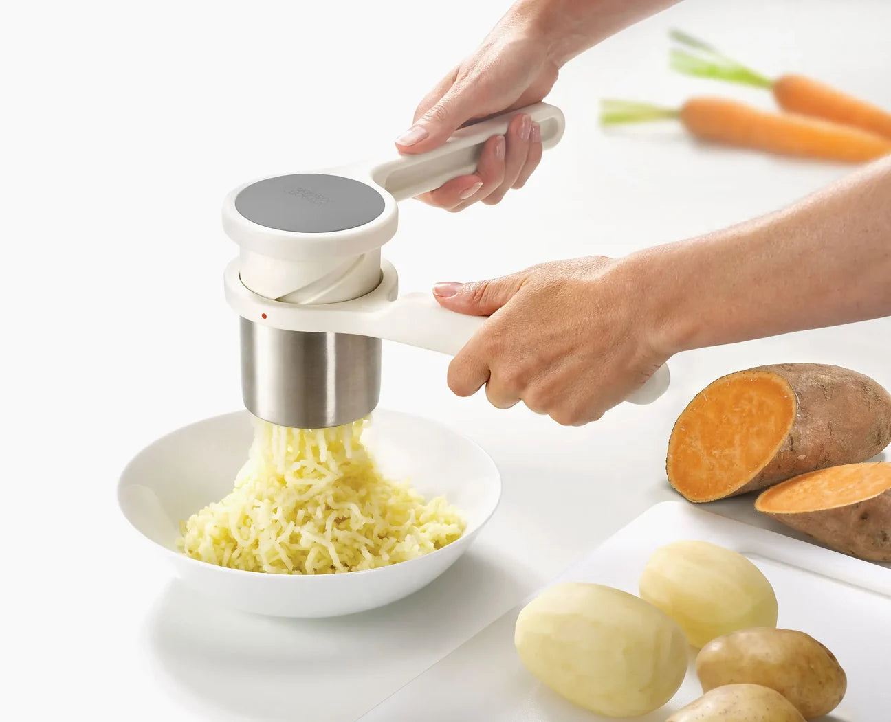 Schiacciapatate Helix per patate bianche
