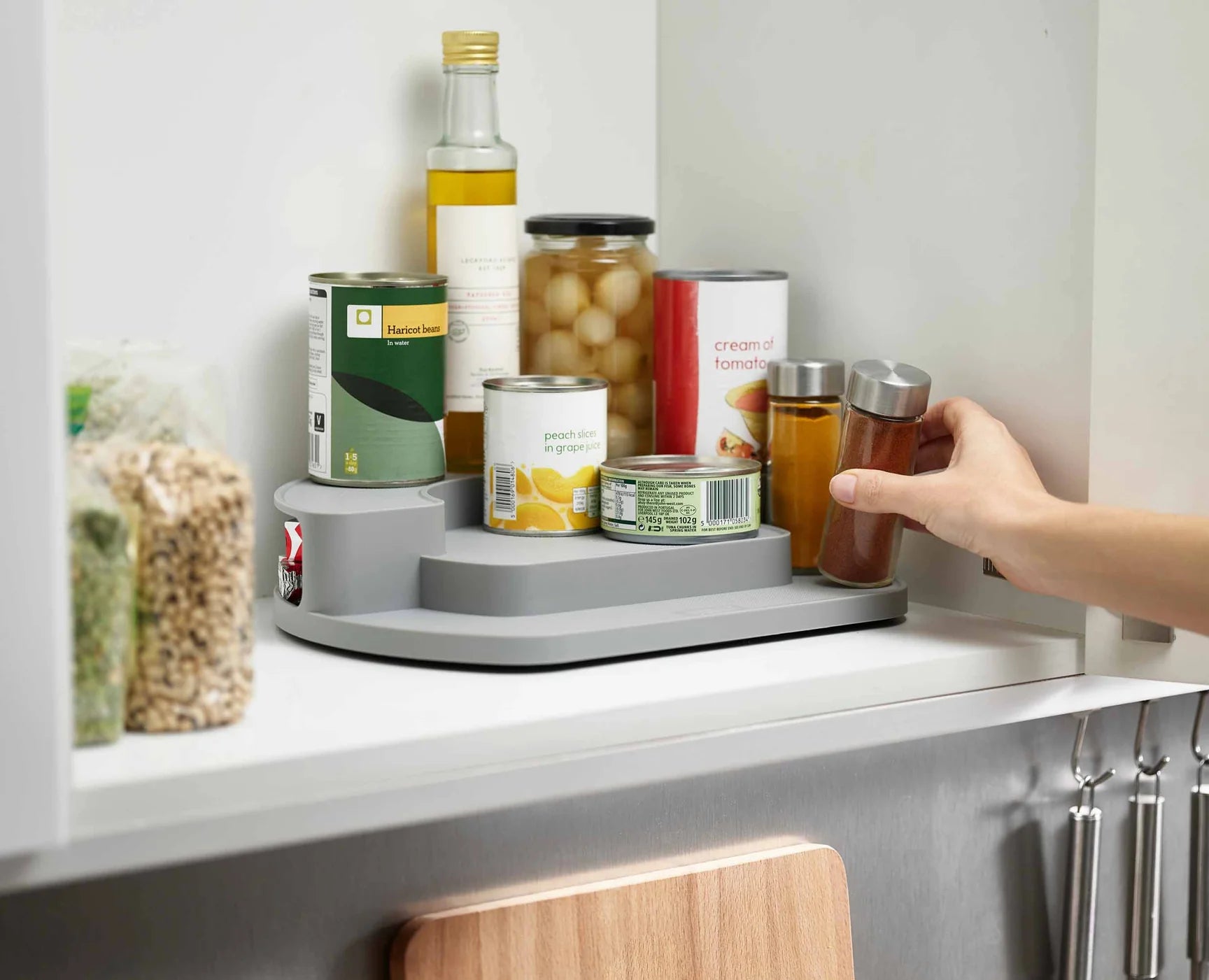 CupboardStore Organizer rotante, salvaspazio per dispensa