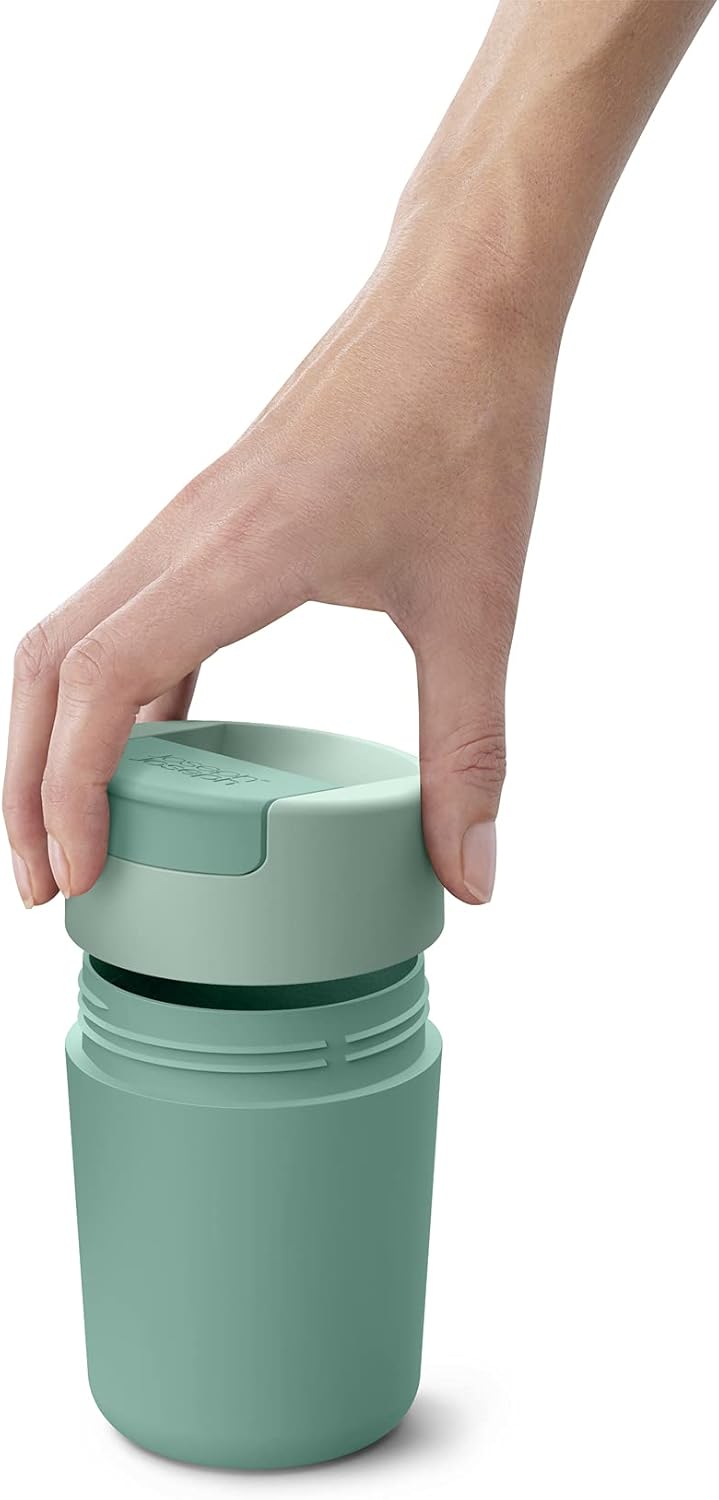 Travel mug 340ml / Tazza viaggio ermetica - a prova di perdite (Green)