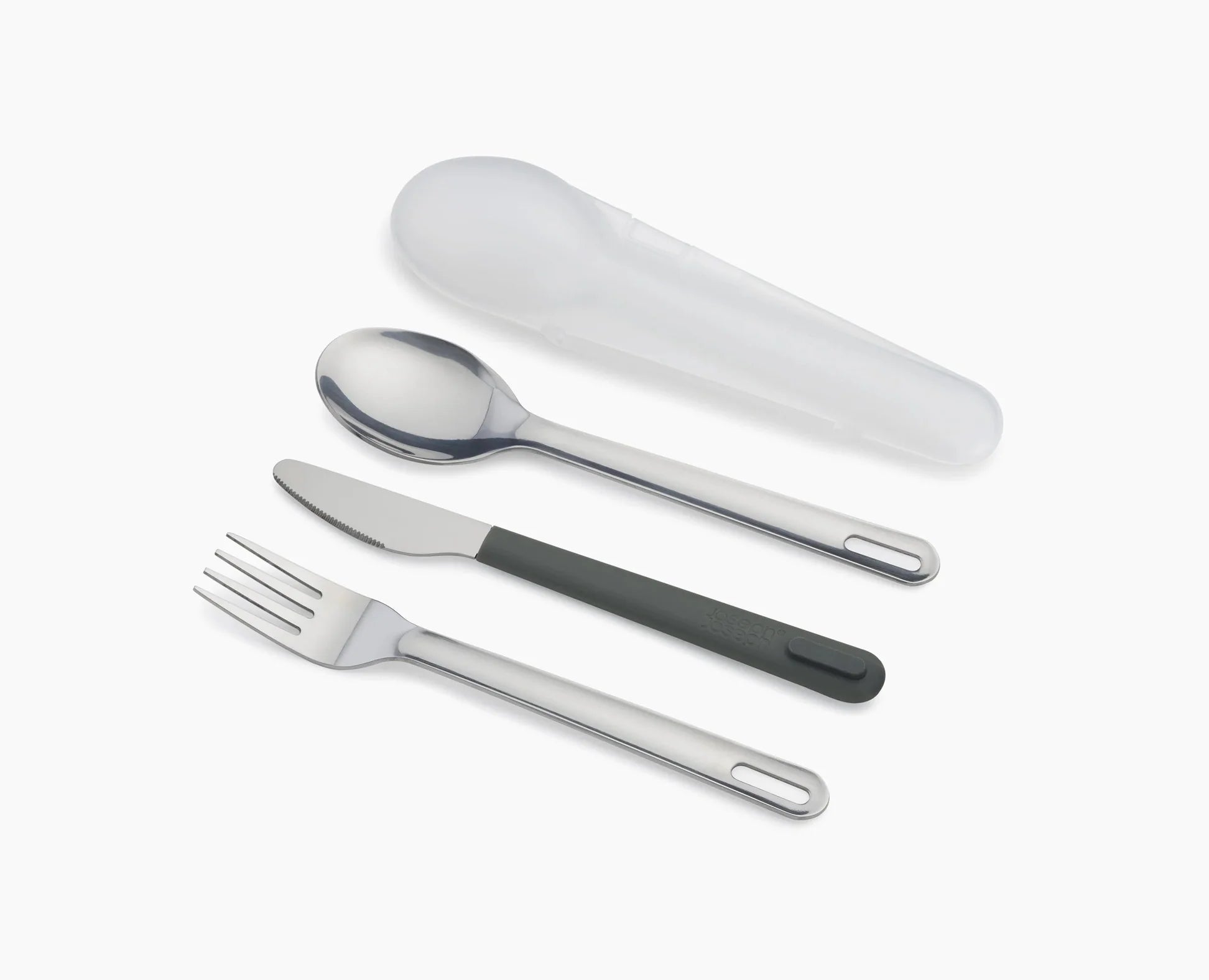 GoEat Stainless-steel Cutlery Set (Grey)