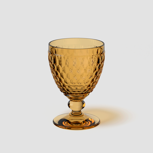 Boston Bicchiere da vino rosso - colore giallo