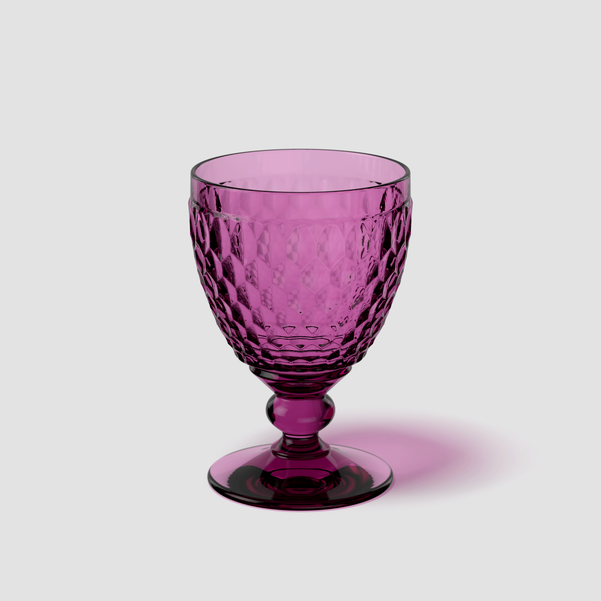 Boston Bicchiere da vino rosso - colore lilla