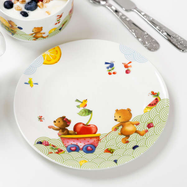 Kiddy Bears Set di stoviglie per bambini 7 pz.