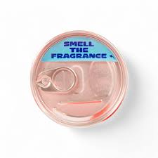 CANDELA "FLIRTY GLOW" IN CERA E LATTA ? 7,5 H. 9,7 CM - STRAWBERRY